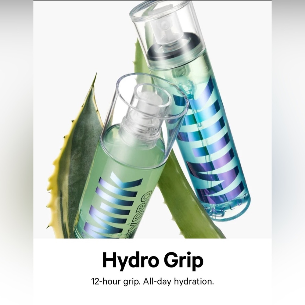 Milk Makeup New in Box Hydro Grip Set + Refresh Setting Spray 100mls/3.38 fl.oz.